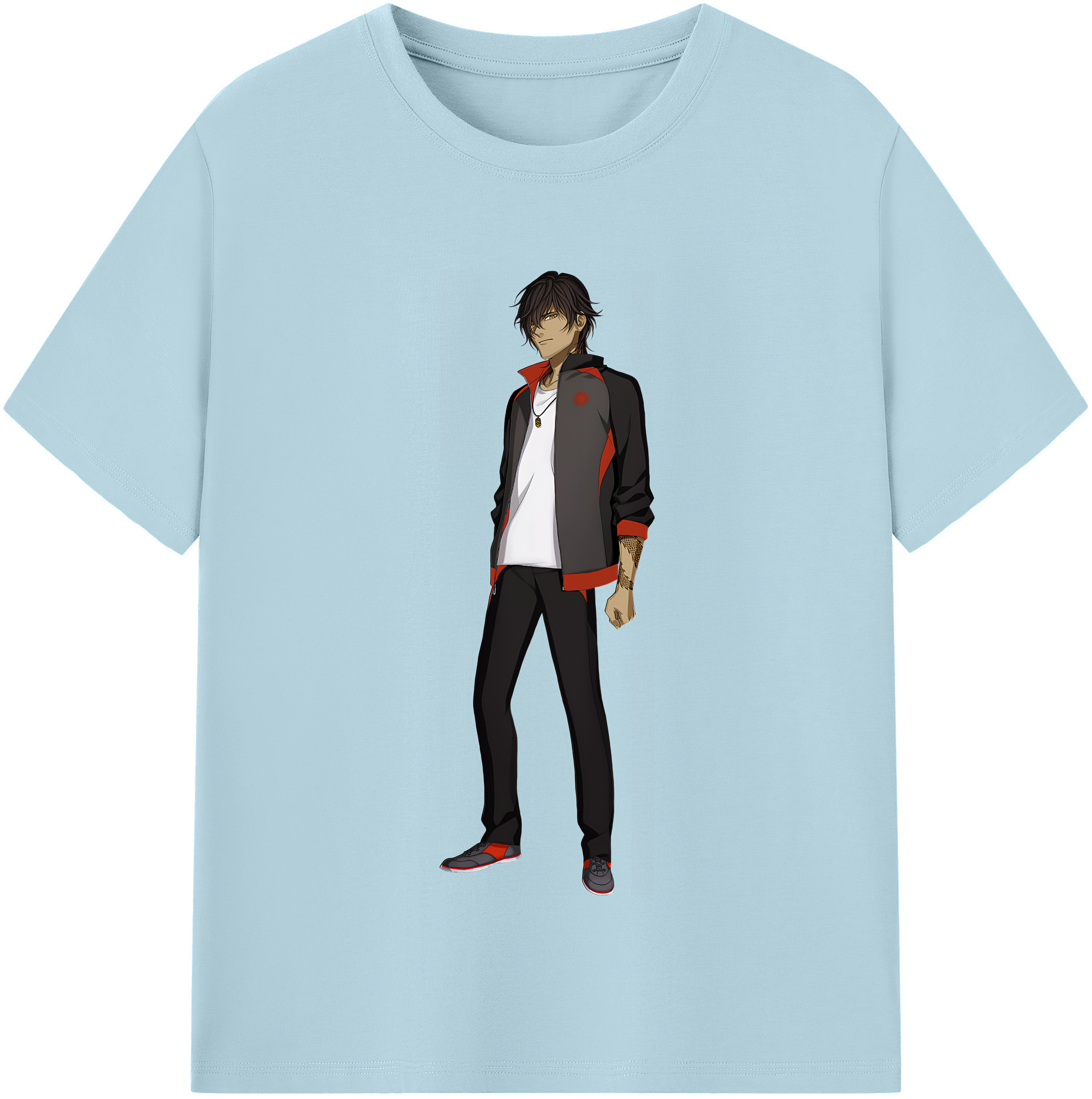 （画像用） 刀剣乱舞 Touken Ranbu 綿100％半袖Tシャツ（フロントプリント）